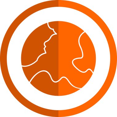 Yeryüzü ikonu vektör illüstrasyonuName                   