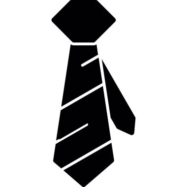 Kravat. Web simgesi basit tasarım