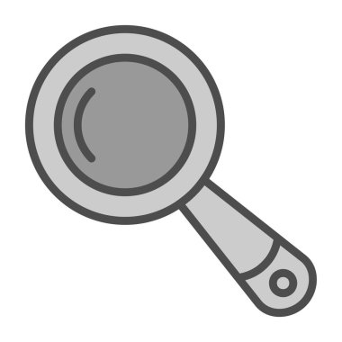 Ara. Web simgesi basit illüstrasyon 