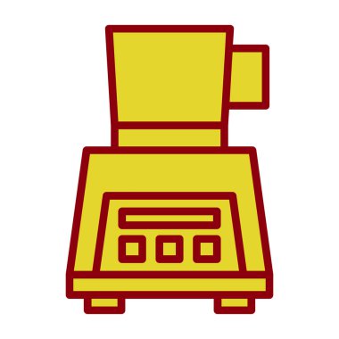 blender. Web simgesi basit illüstrasyon