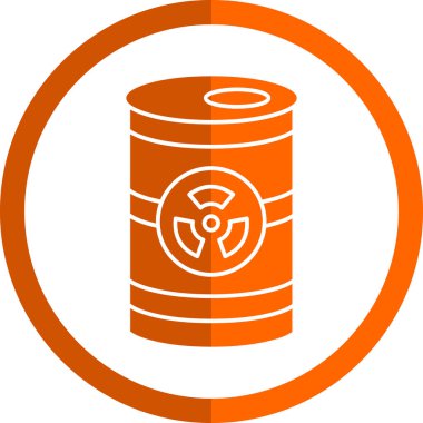 Yakıt varili ikonu vektör çizimi