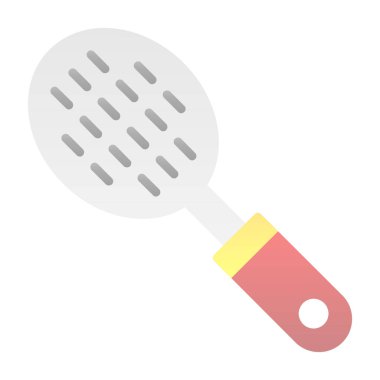 Slotted Spoon web simgesi basit tasarım 