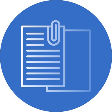 Dosya. Web simgesi vektör illüstrasyonu