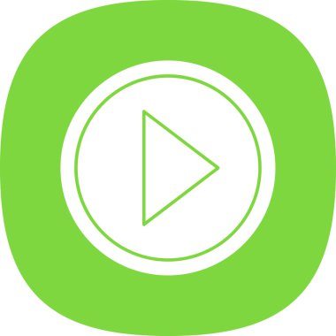 Düz oyun. Web simgesi basit illüstrasyon