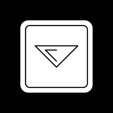 Modern eğitim ikonunun vektör illüstrasyonu