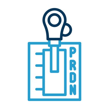 Eğitim ve teknoloji simgelerinin vektör illüstrasyonu