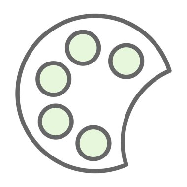 Çizgi film besin simgesinin vektör çizimi