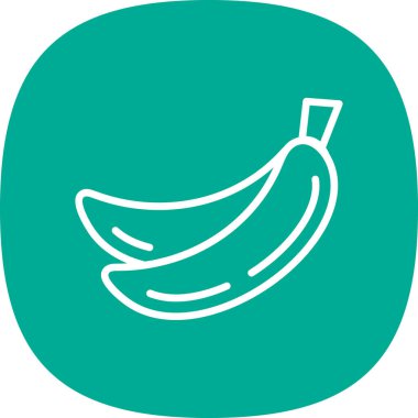 muz ikonu. vektör çizimi tasarımı 