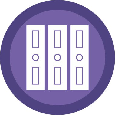 Kapı simgesinin vektör illüstrasyonu