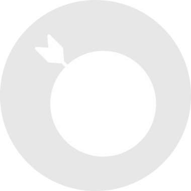 hedef ok simgesi, vektör çizim ile 