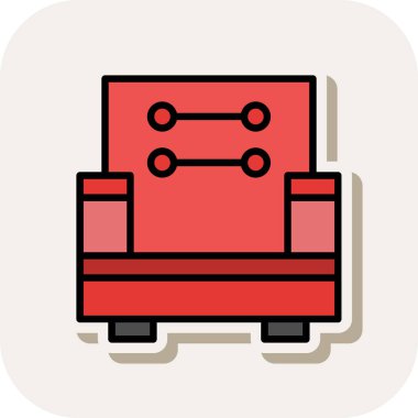 Vektör illüstrasyonu, simge ögesi arkaplanı