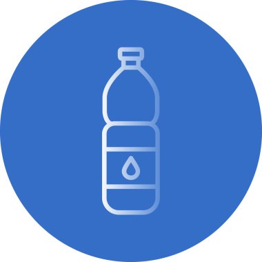 su şişesi ikonu vektör çizimi tasarımı 