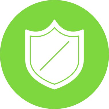 kalkan simgesi web basit illüstrasyon