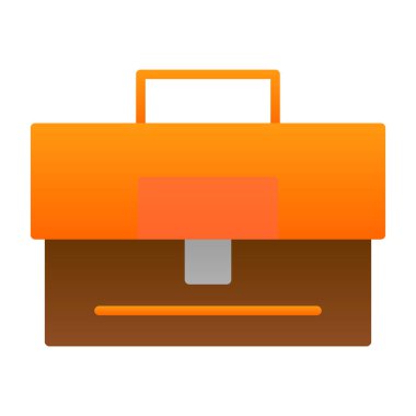 Çanta. Web simgesi basit tasarım