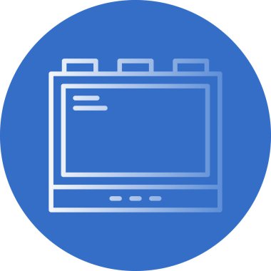 Web simgesini düz biçimde izle 