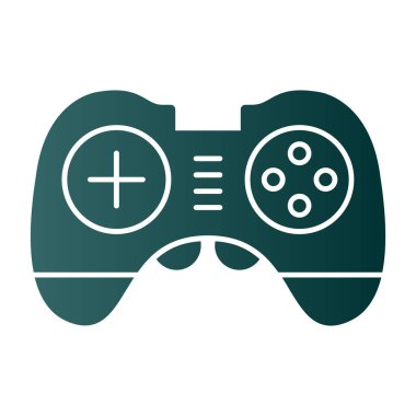 Oyun denetleyici web simgesi basit illüstrasyon 
