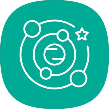 Vektör pusula web simgesi