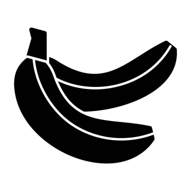 muz ikonu. vektör çizimi tasarımı 