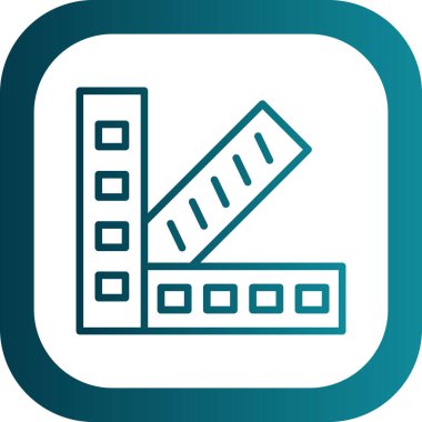 Modern yapı simgesinin vektör illüstrasyonu