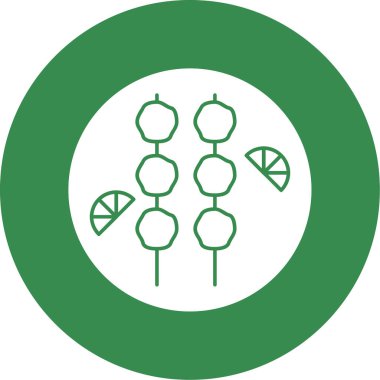 Ağaç. Web simgesi vektör illüstrasyonu