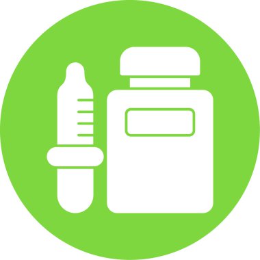 İlaç simgesinin vektör illüstrasyonu