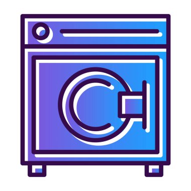 atm makine renk vektör illüstrasyonu