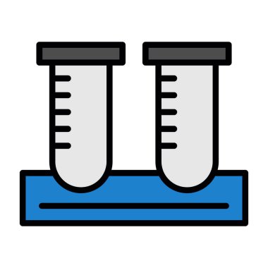 test tubes vector icon design