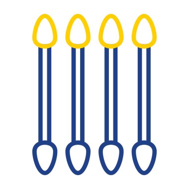 Çizgi film simgesinin vektör çizimi