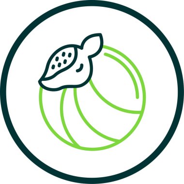 Gıda simgesinin vektör illüstrasyonu