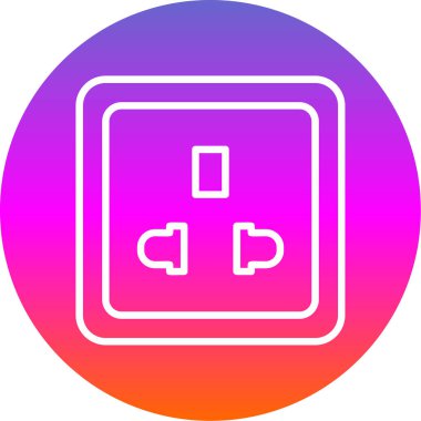 pil simgesi, vektör illüstrasyonu