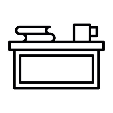 Çizgi film simgesinin vektör çizimi