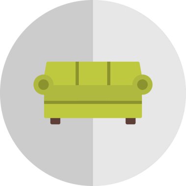 mobilya düz vektör simgesi