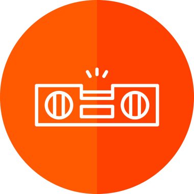 Bir b simgesinin vektör illüstrasyonu