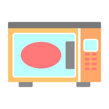 fırın ikonu vektör illüstrasyonu