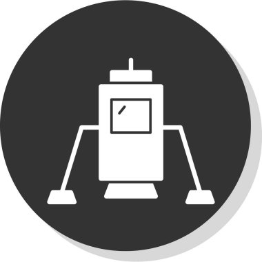 Modern simgenin vektör illüstrasyonu