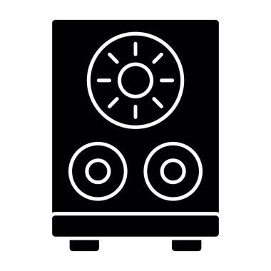 hoparlör vektör illüstrasyonu