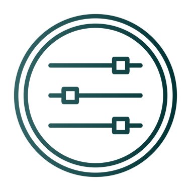 Benzersiz ağ vektör simgesi