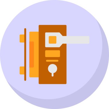 Kapı. Web simgesi basit illüstrasyon