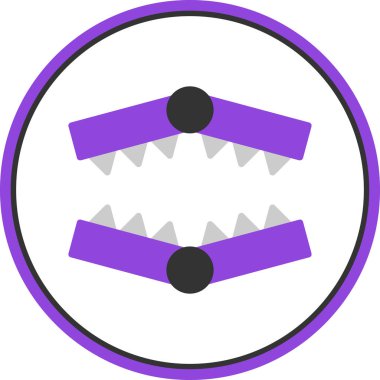 Gıda simgesinin vektör illüstrasyonu