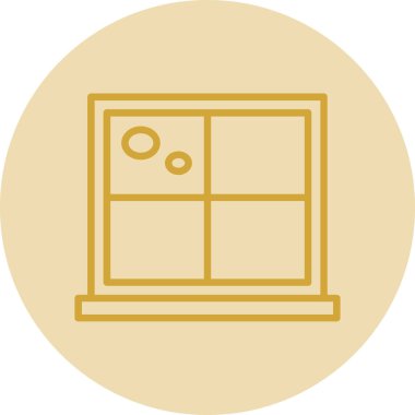 pencere simgesi vektör illüstrasyonu