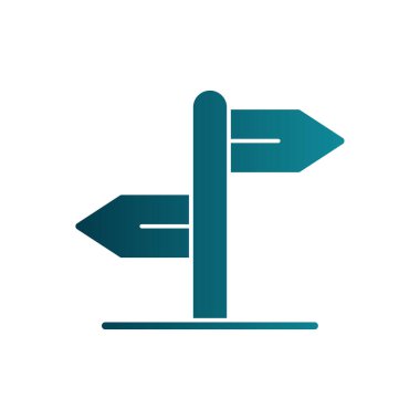 yön işareti vektör illüstrasyonuName