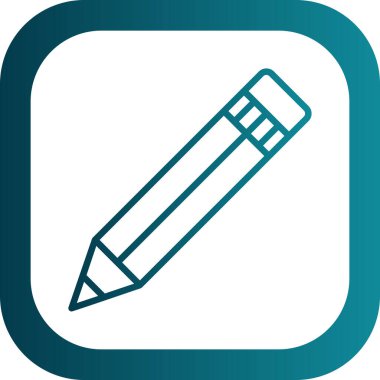 kalem simgesi vektör illüstrasyonu