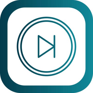  Atla. Web simgesi basit illüstrasyon