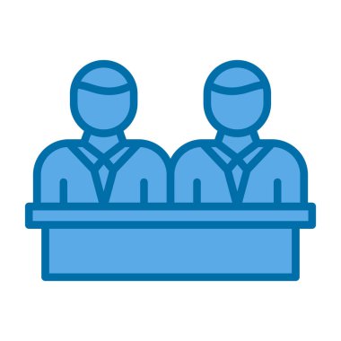 iş ve ofis simgesi vektör illüstrasyonu