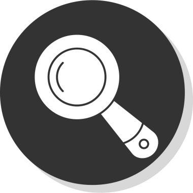 Ara. Web simgesi basit illüstrasyon 