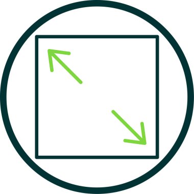 ok vektörü simgesi modern basit tasarım