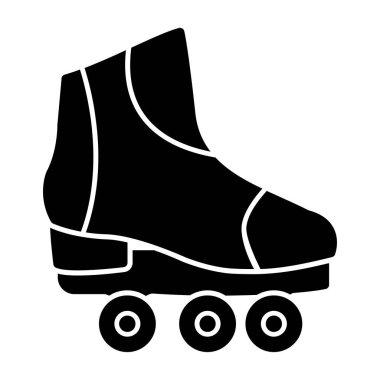 paten ayakkabı vektör simgesi