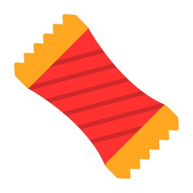 Şeker ikonunun vektör illüstrasyonu  