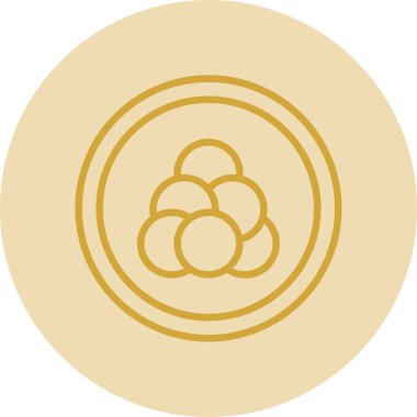 Gıda simgesinin vektör illüstrasyonu