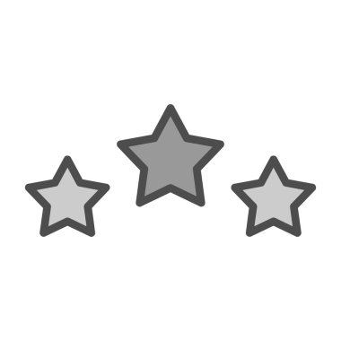 derecelendirme yıldız vektör simgeleri